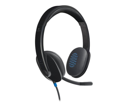 Słuchawka Logitech H540 Headset czarne z mikrofonem